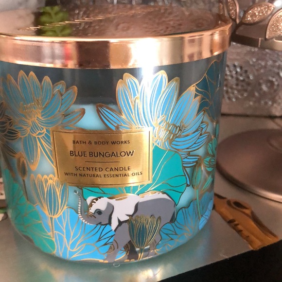 Bath & Body Works Accents Bath And Body Works Three Wick Candle